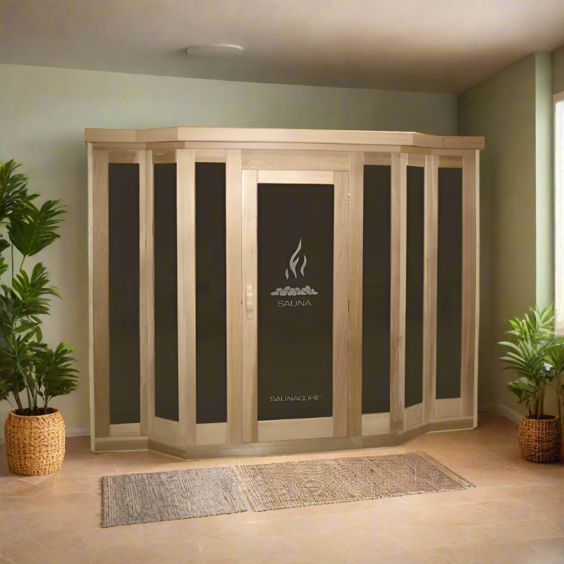 Saunacore Saunas Saunacore Vu-Classic Style Sauna V6x9