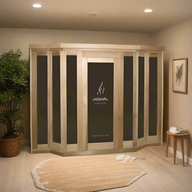 Saunacore Saunas Saunacore Vu-Classic Style Sauna V6x6