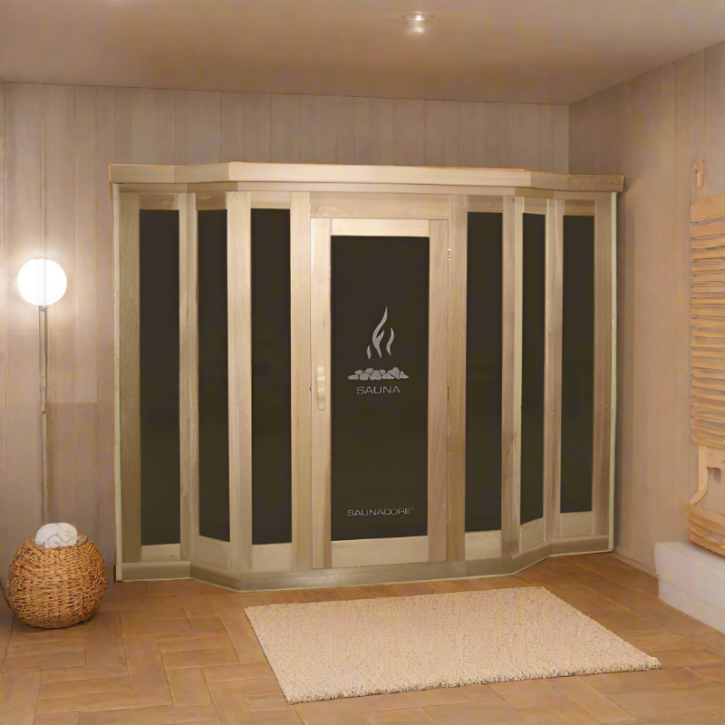 Saunacore Saunas Saunacore Vu-Classic Style Sauna V8x10