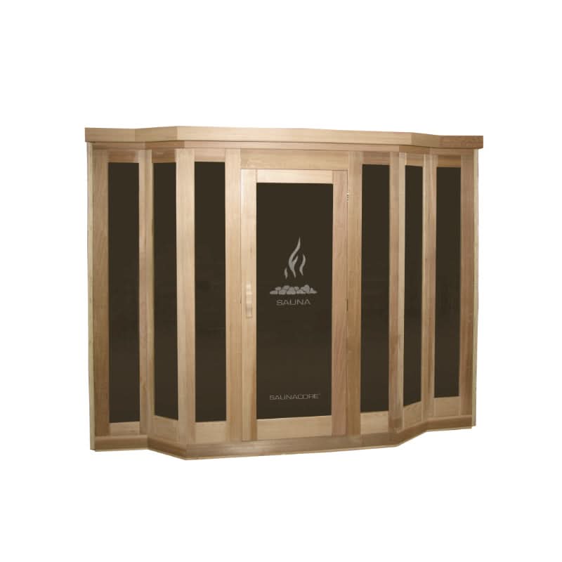 Saunacore Saunas Saunacore Vu-Classic Style Sauna V5x8