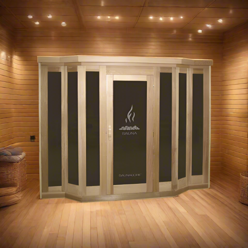 Saunacore Saunas Saunacore Vu-Classic Style Sauna V6x7