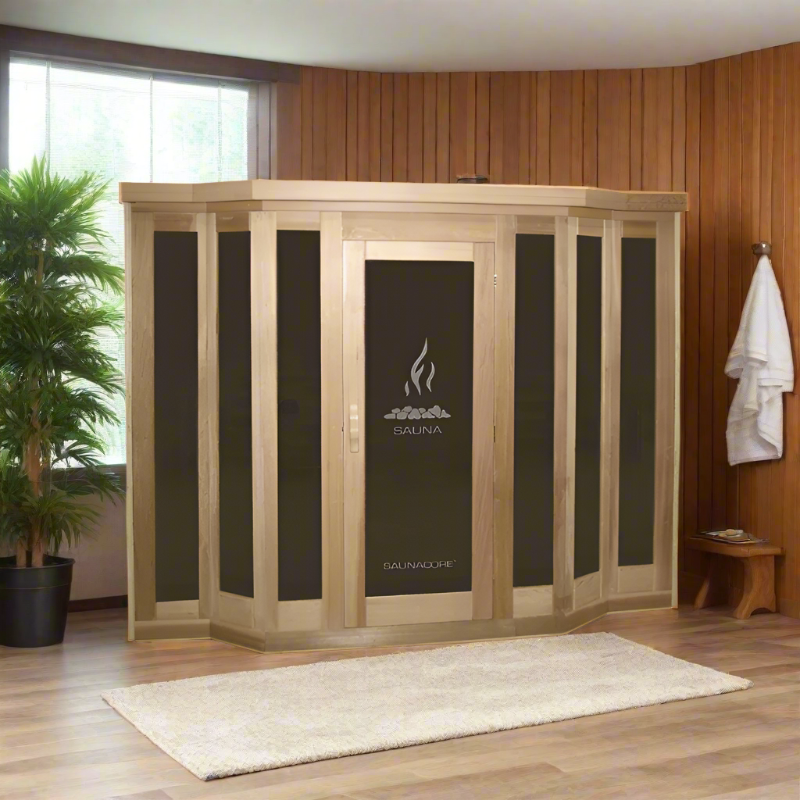 Saunacore Saunas Saunacore Vu-Classic Style Sauna V5x7