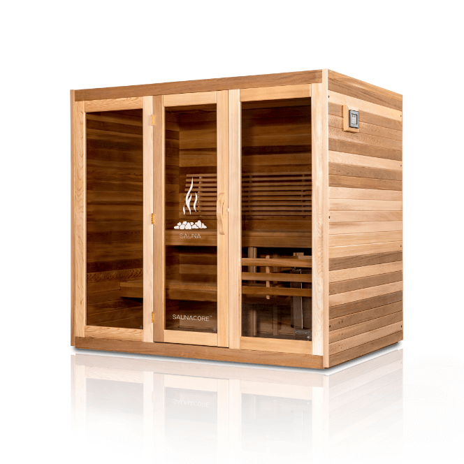 Saunacore Traditional Modular Series C8X8 with with 9kW SE Heater - My Sauna World