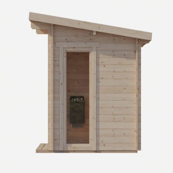 SaunaLife Saunas SaunaLife Model G4 6-Person Garden Series Outdoor Home Sauna Kit