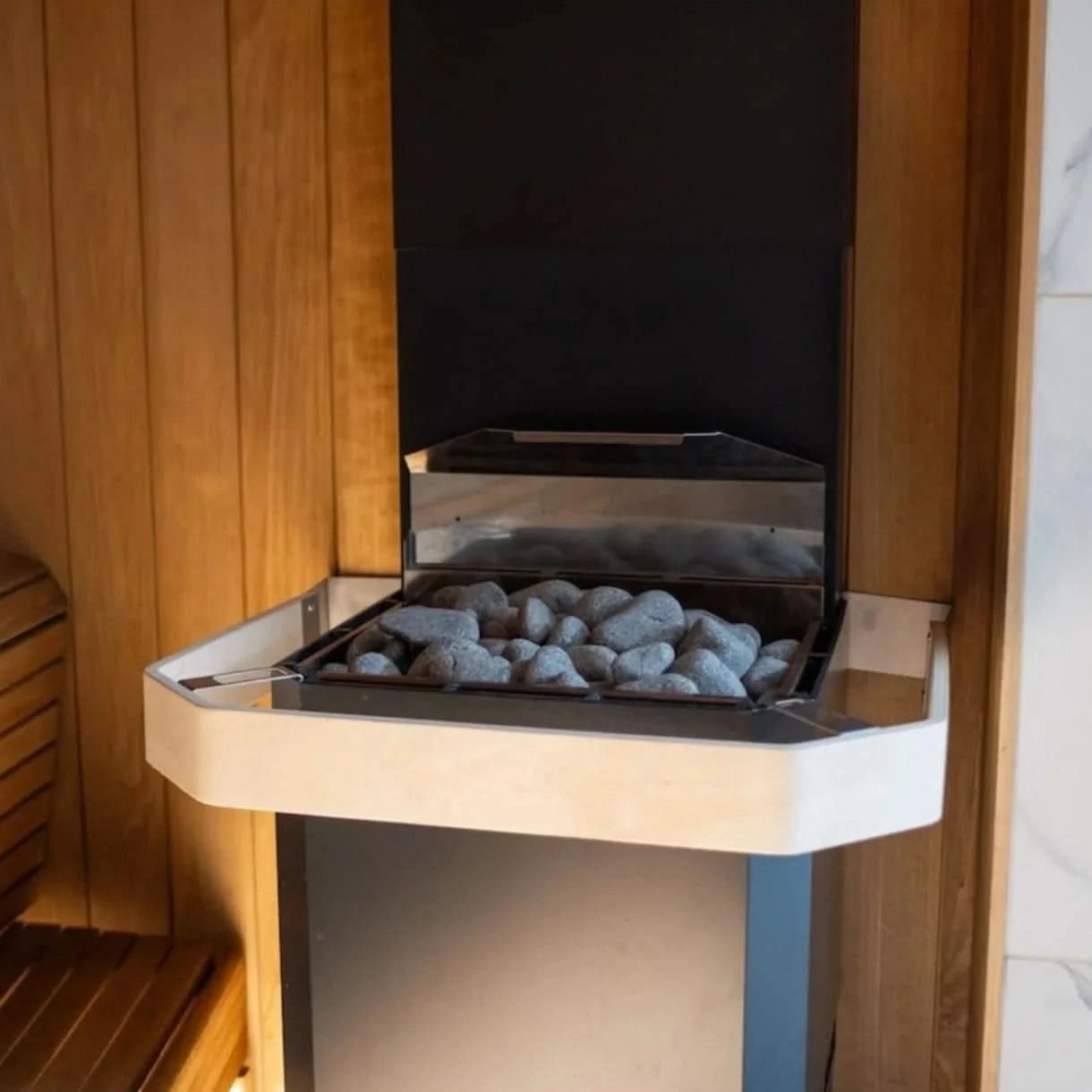 Saunum Heaters Saunum Air L 10 Series Sauna Heater w/Climate Equalizer, Black