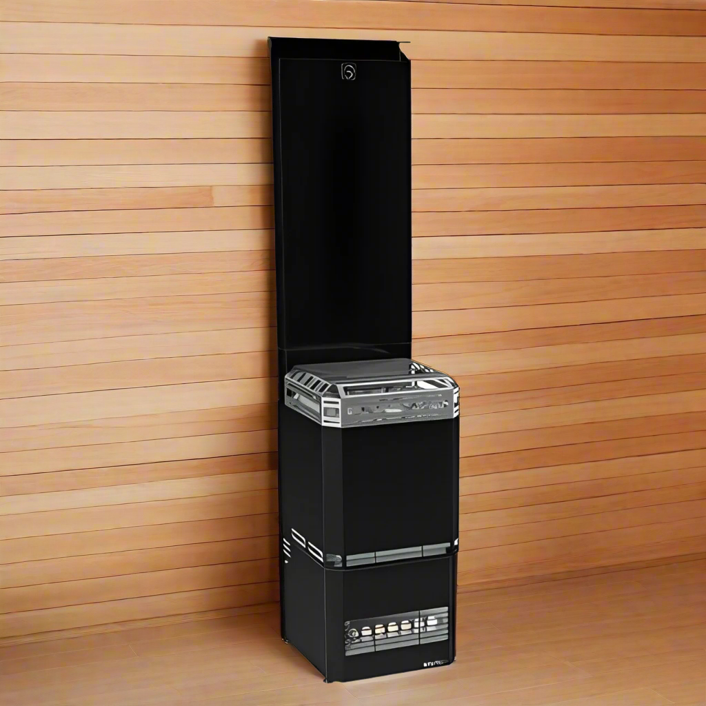 Saunum Heaters Saunum Air L 10 Series Sauna Heater w/Climate Equalizer, Black