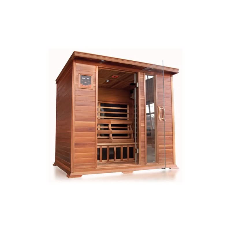 Sunray Saunas Sunray Savannah 3-Person Indoor Infrared Cedar Sauna