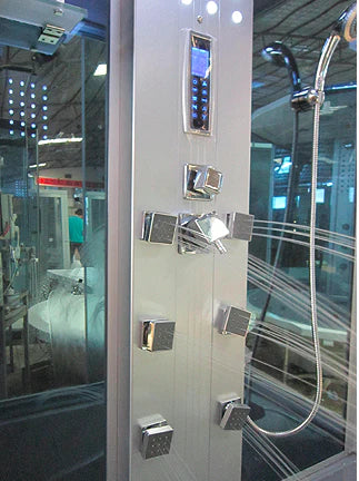 Mesa Showers Mesa WS-501 Yukon Steam Shower With Jetted Tub - 59"x 33.5"x 87"