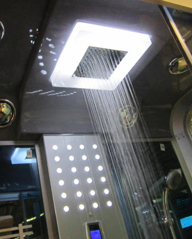 Mesa Showers Mesa WS-501 Yukon Steam Shower With Jetted Tub - 59"x 33.5"x 87"