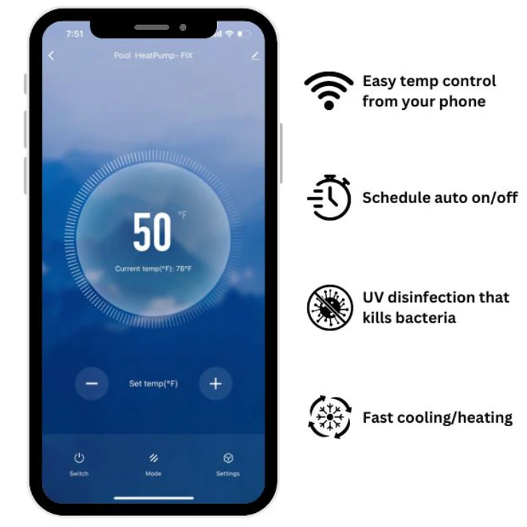 Warrior Willpower Chillers Warrior Max 1 HP Smart Water Chiller + Heater Bundle