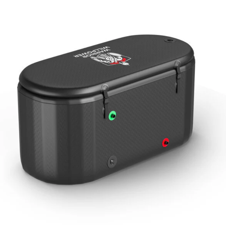 Warrior Willpower Chillers Black Warrior Max 1 HP Smart Water Chiller + Heater Bundle