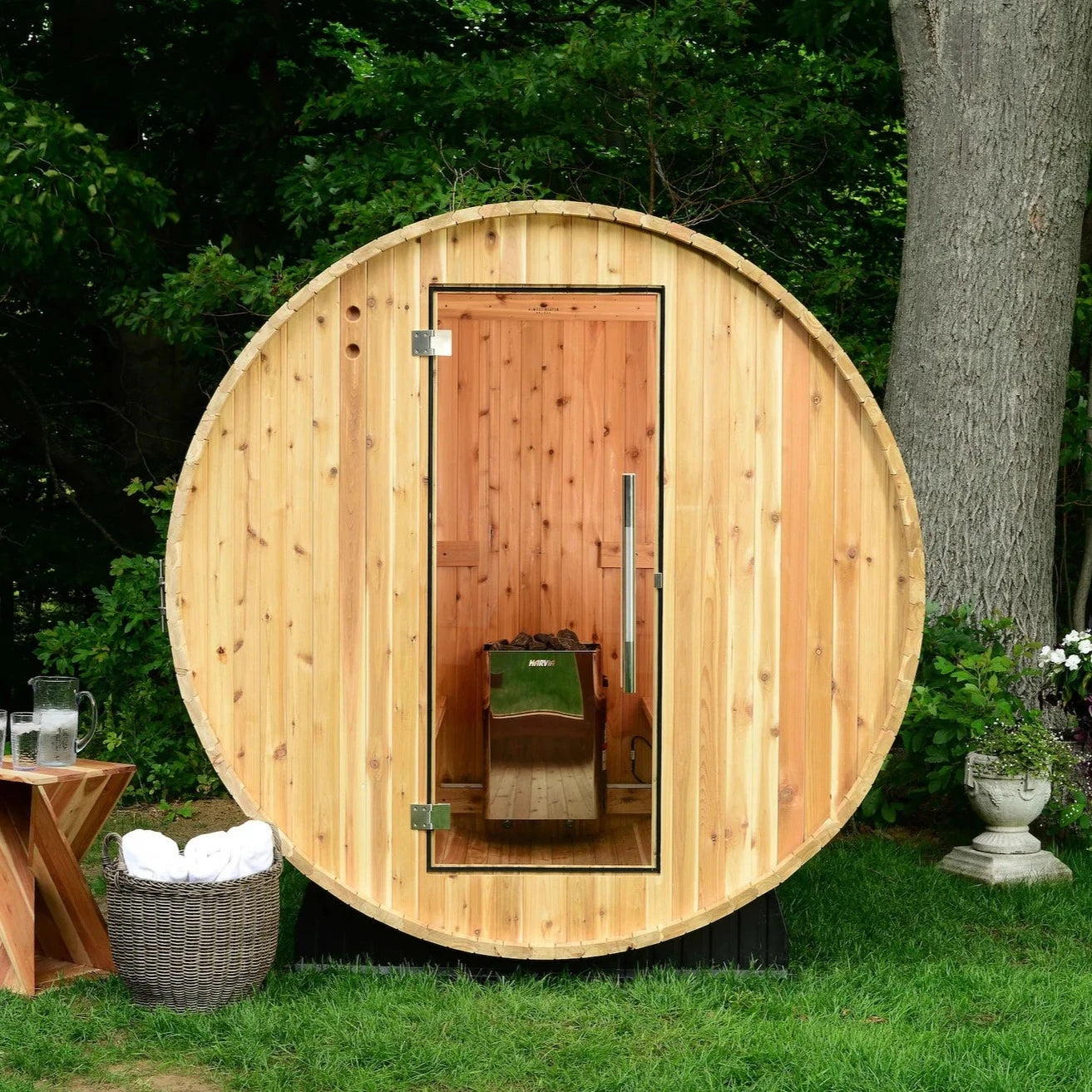Almost Heaven Seneca 6 Person Outdoor Sauna