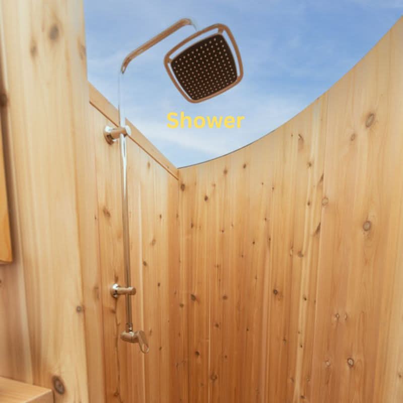 Dundalk LeisureCraft Showers Dundalk LeisureCraft Skylight Washroom/Shower Combo