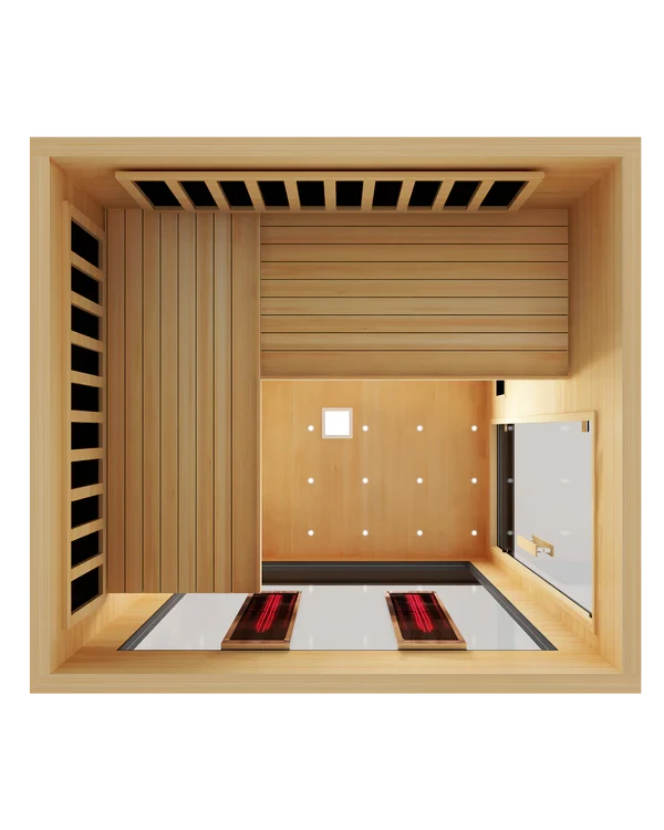 Sun Home Saunas Sun Home Luminar™ Outdoor 2-Person Full-Spectrum Infrared Sauna