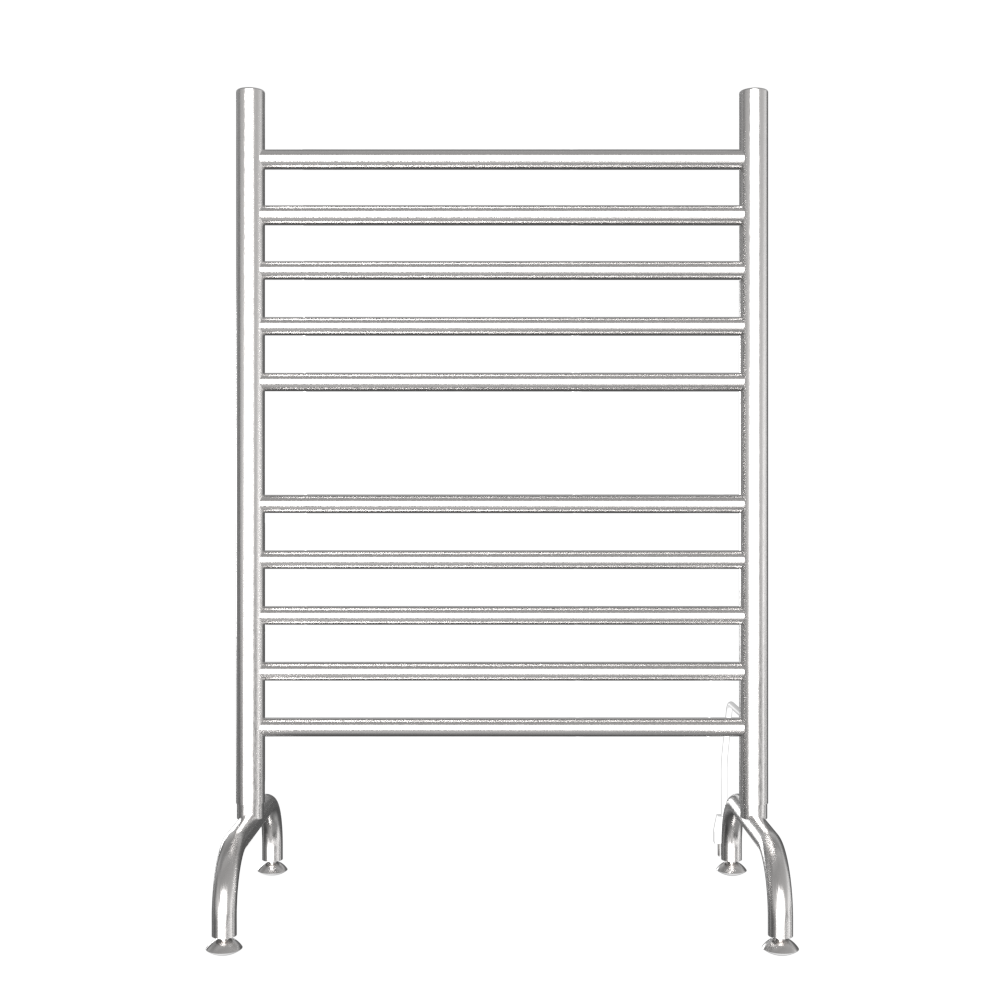 Amba Sauna Accessories SAFSB-24 - Brushed Amba Solo 24" Freestanding Towel Warmer