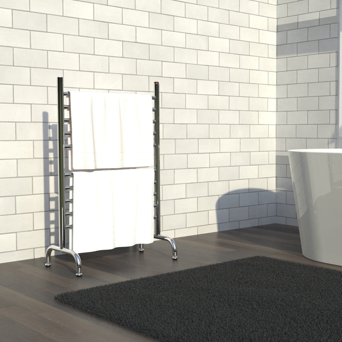Amba Sauna Accessories Amba Solo 24" Freestanding Towel Warmer