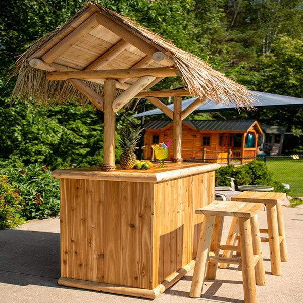 Dundalk LeisureCraft Outdoor Furniture Dundalk Leisure New Southern Fantasy Tiki Bar
