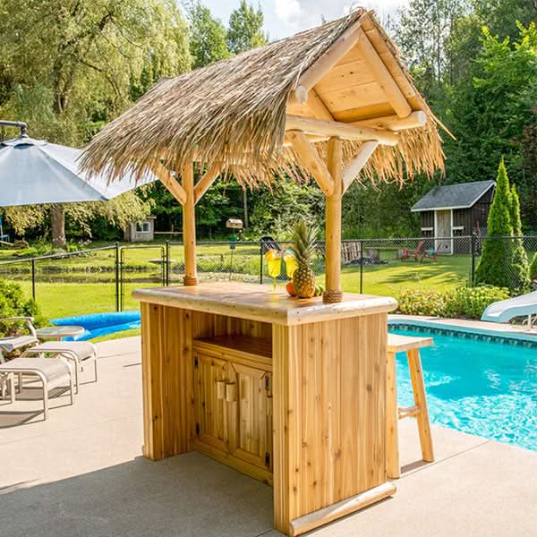 Dundalk LeisureCraft Outdoor Furniture Dundalk Leisure New Southern Fantasy Tiki Bar
