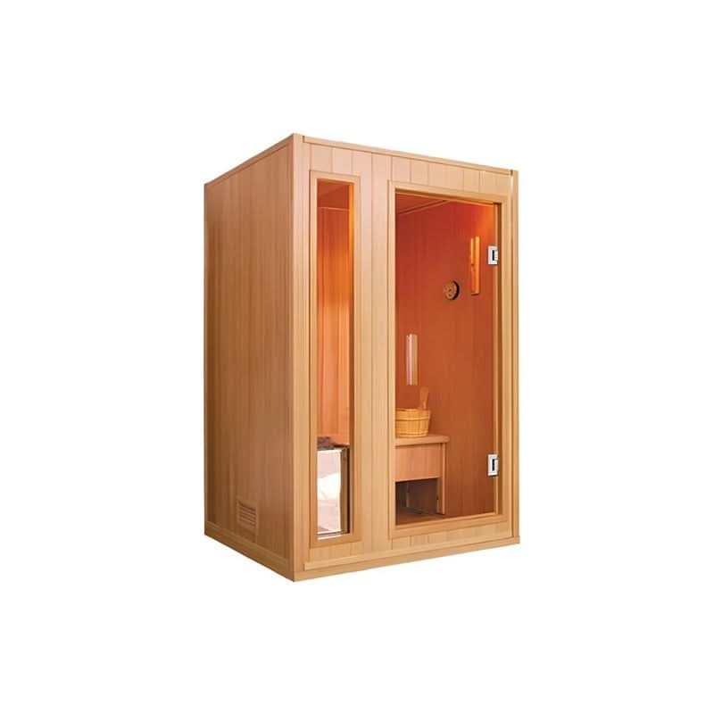 Sunray Saunas Sunray Southport 3-Person Indoor Traditional Sauna Single Bench