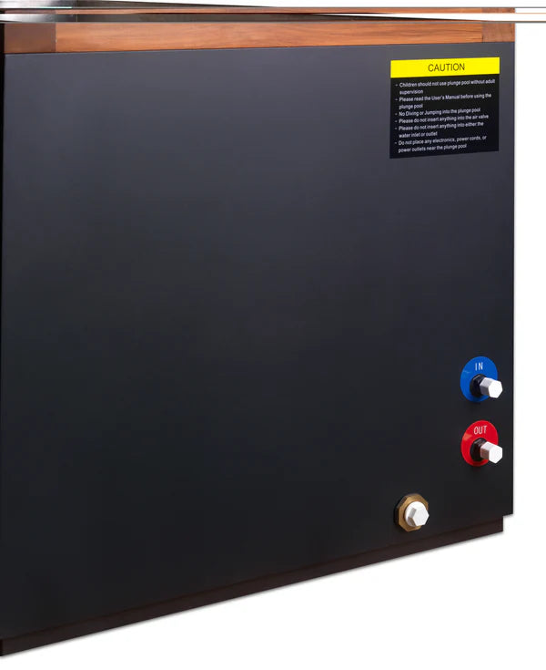 Golden Designs Cold Plunge Tubs Dynamic Cold Therapy Cuboid 304 Stainless Steel Cold Plunge