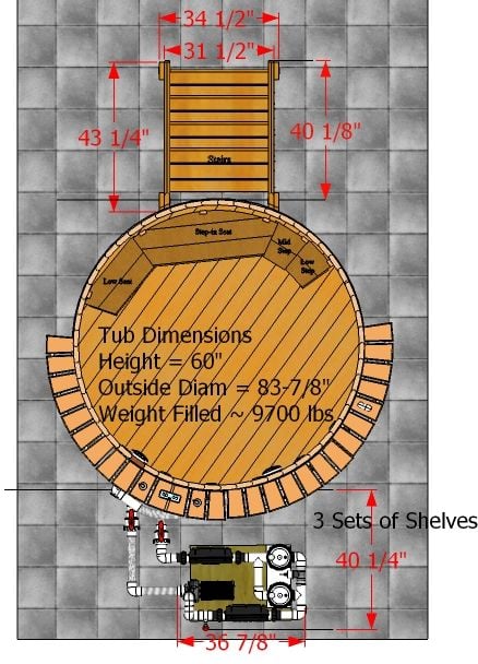 Northern Lights Outdoor Sauna Northern Lights Hydro Therapy Hot Tub