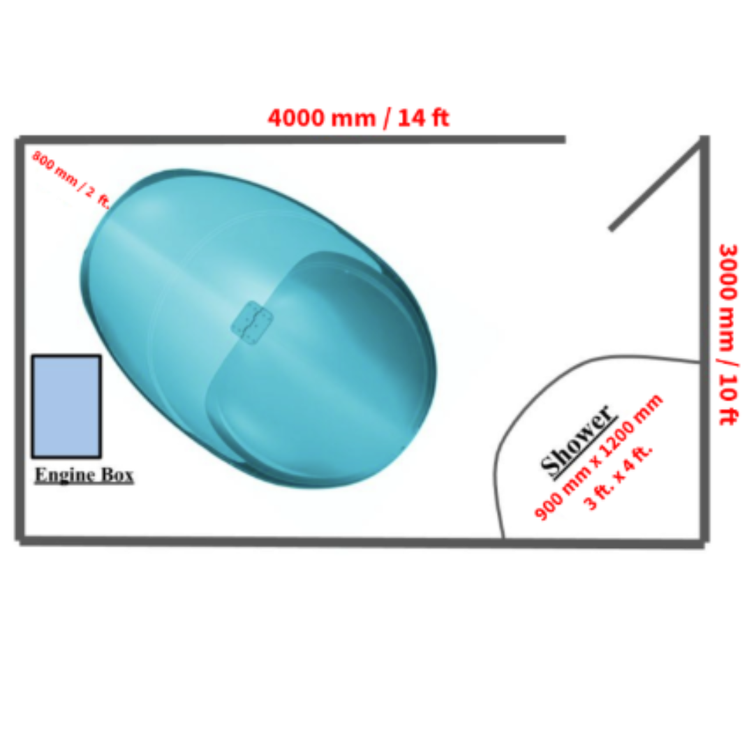 Dreampod Cold Plunge Tubs Dreampod V2 Float Pod