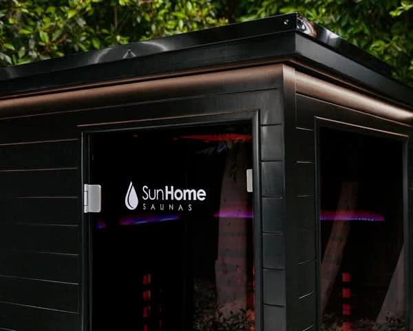 Sun Home Saunas Sun Home Luminar™ Outdoor 2-Person Full-Spectrum Infrared Sauna