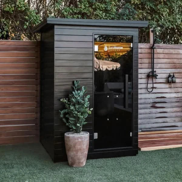 Sun Home Saunas Sun Home Luminar™ Outdoor 2-Person Full-Spectrum Infrared Sauna