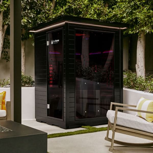 Sun Home Saunas Sun Home Luminar™ Outdoor 2-Person Full-Spectrum Infrared Sauna