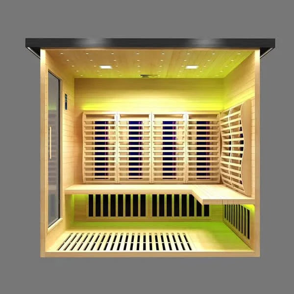 Sun Home Saunas Sun Home Luminar™ Outdoor 5-Person Full-Spectrum Infrared Sauna