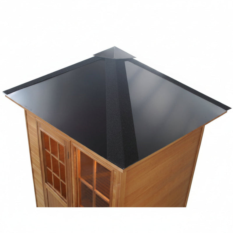 Sunray Freeport 3-Person Outdoor Traditional Sauna top view