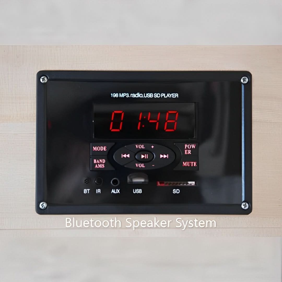 Sunray Saunas Sunray Sedona 1-2-Person Indoor Infrared Sauna