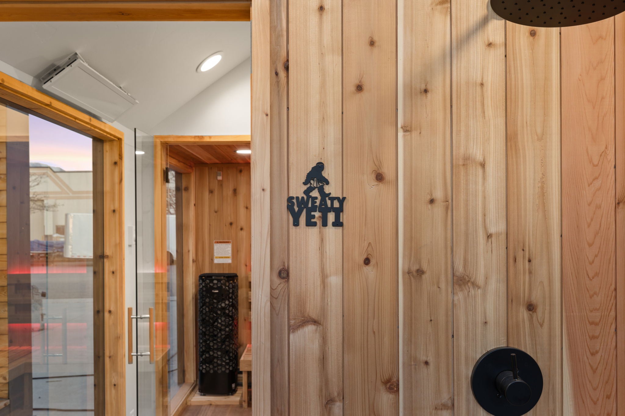 Sweaty Yeti Saunas Sweaty Yeti Sauna Fit 4-6 Person Outdoor Wellness & Fitness Cabin