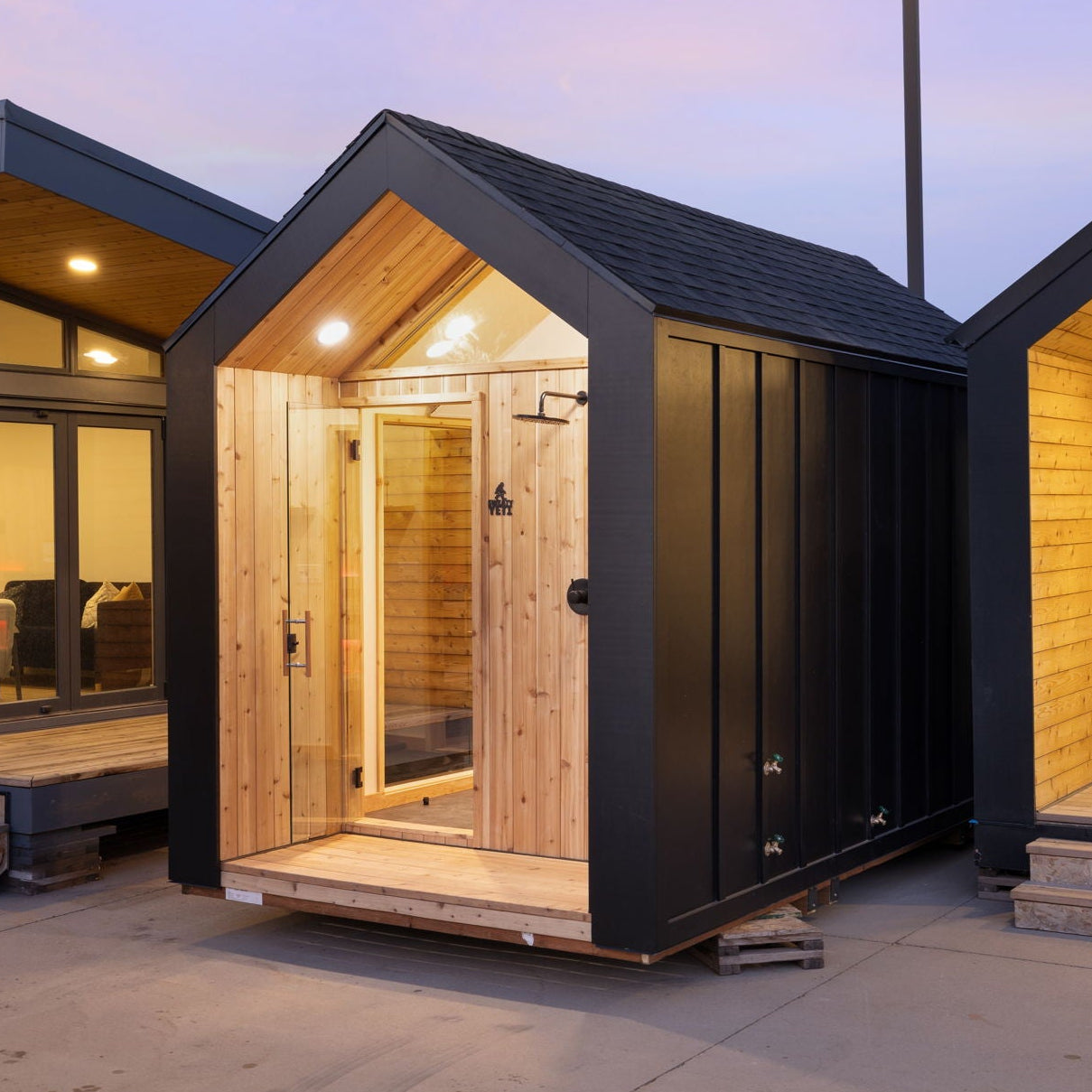 Sweaty Yeti Saunas Sweaty Yeti Sauna Fit 4-6 Person Outdoor Wellness & Fitness Cabin