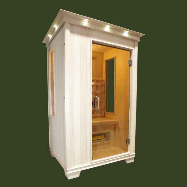 TheraSauna Saunas Unfinished TheraSauna TS4945UF 1 Person Far Infrared Sauna