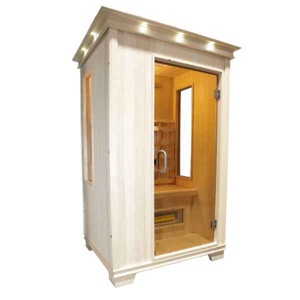 TheraSauna Saunas Unfinished TheraSauna TS4945UF 1 Person Far Infrared Sauna