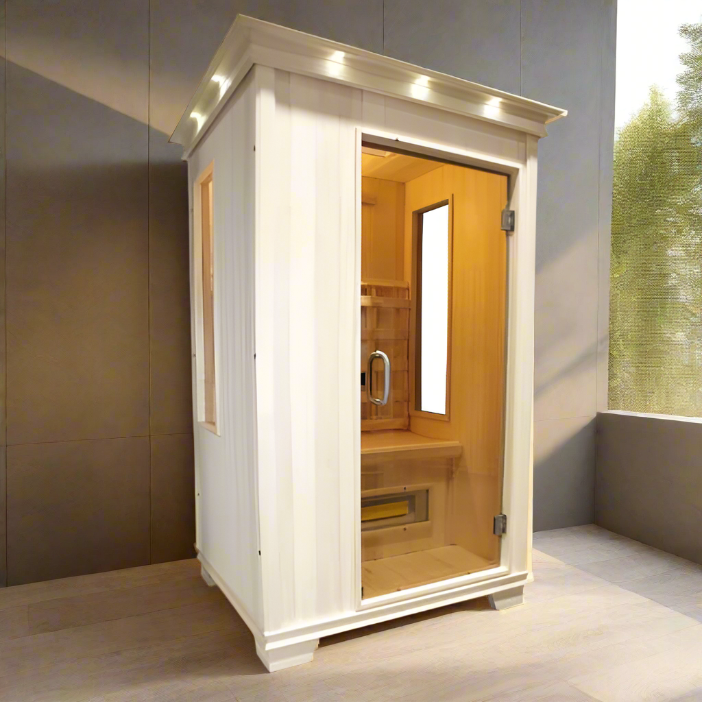 TheraSauna Saunas Unfinished TheraSauna TS4945UF 1 Person Far Infrared Sauna