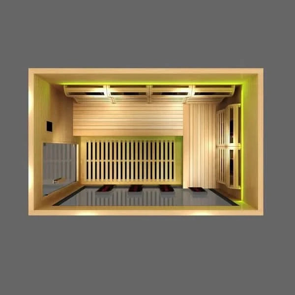 Sun Home Saunas Sun Home Luminar™ Outdoor 5-Person Full-Spectrum Infrared Sauna