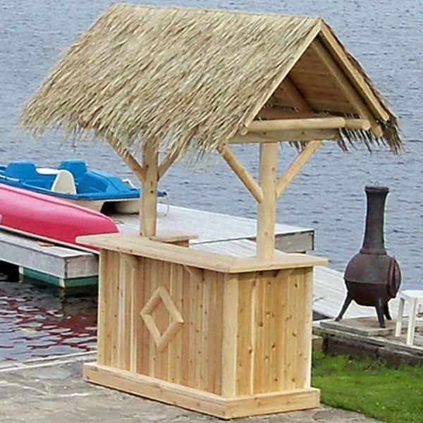 Dundalk LeisureCraft Outdoor Furniture Dundalk Leisure New Southern Fantasy Tiki Bar