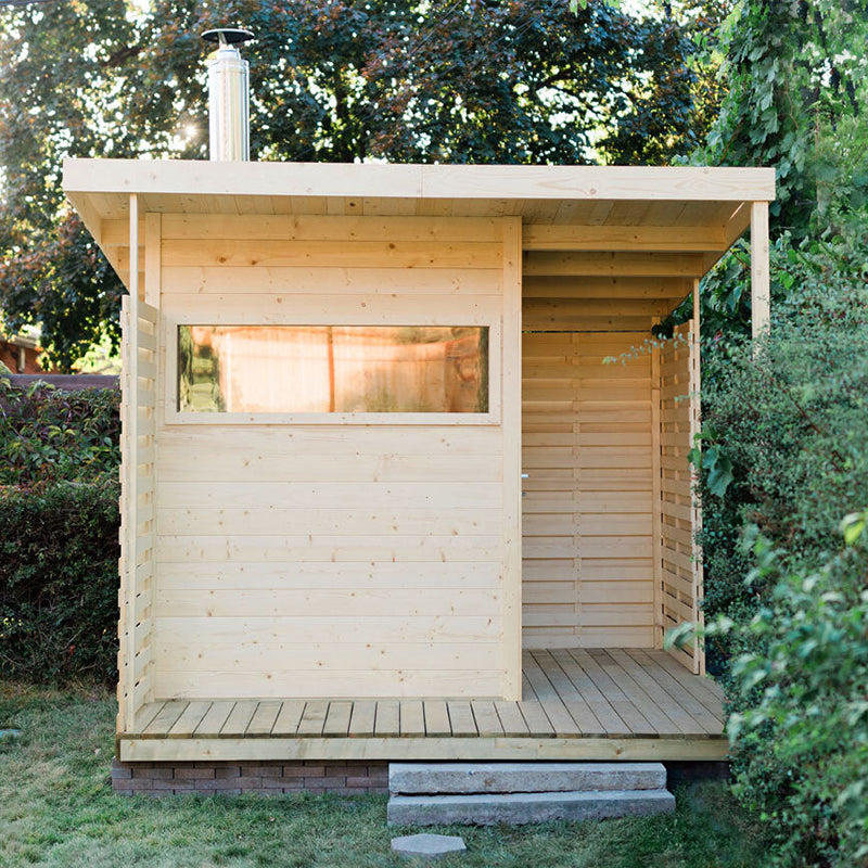 Almost Heaven Saunas Almost Heaven Timberline 6 Person Cabin Sauna