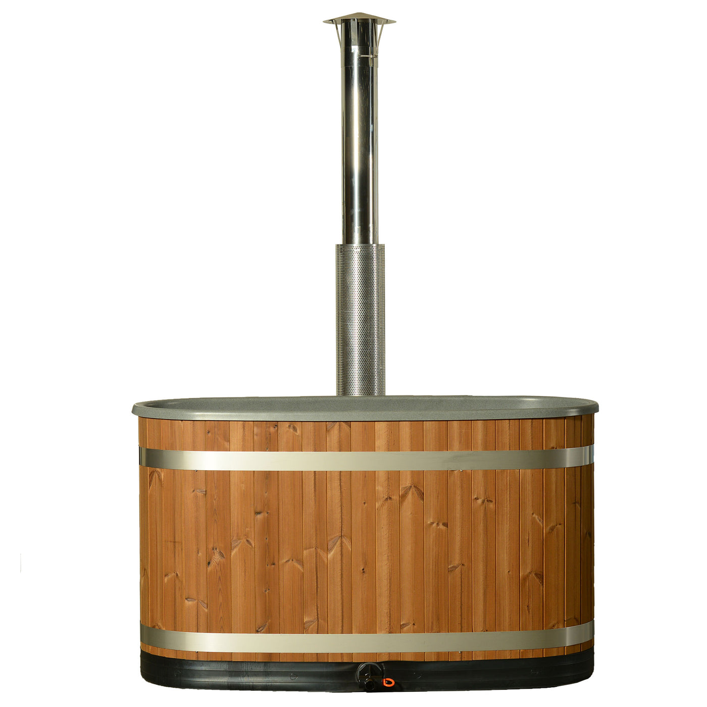 Almost Heaven Hot Tubs Almost Heaven Sindri 2 Person Wood Fired Hot Tub