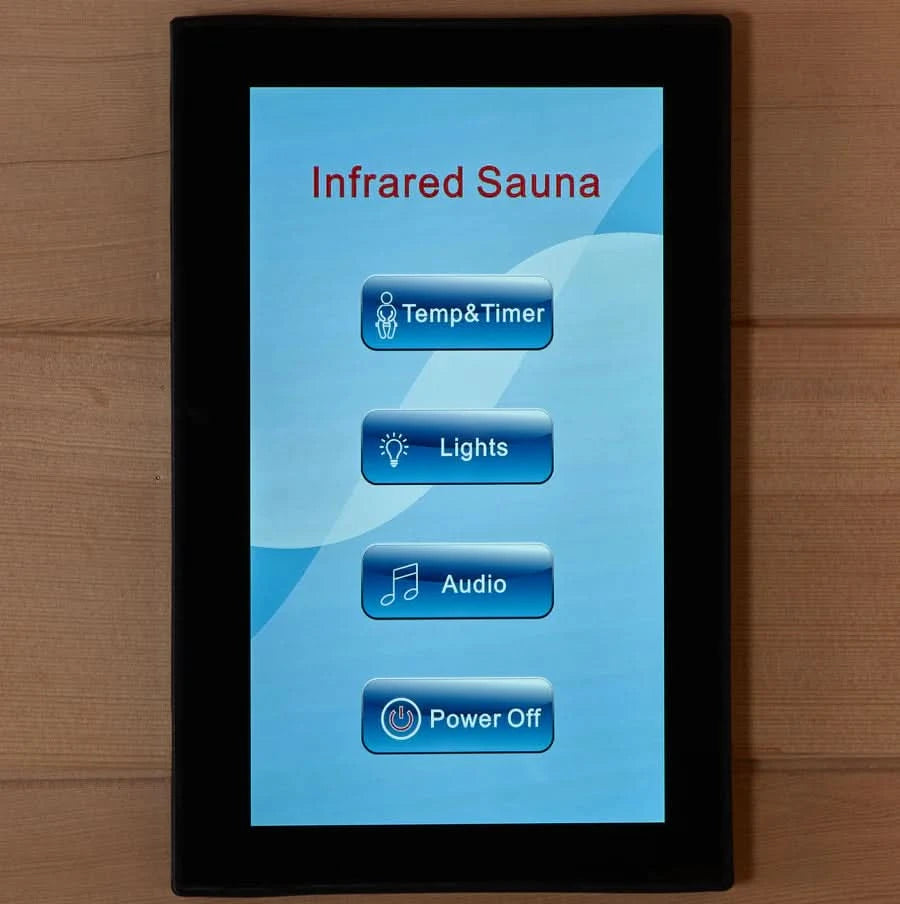 Golden Designs Saunas Golden Designs Maxxus "Chaumont" 4 Person Near Zero EMF FAR IR Sauna (MX-K406-01-ZF CED)