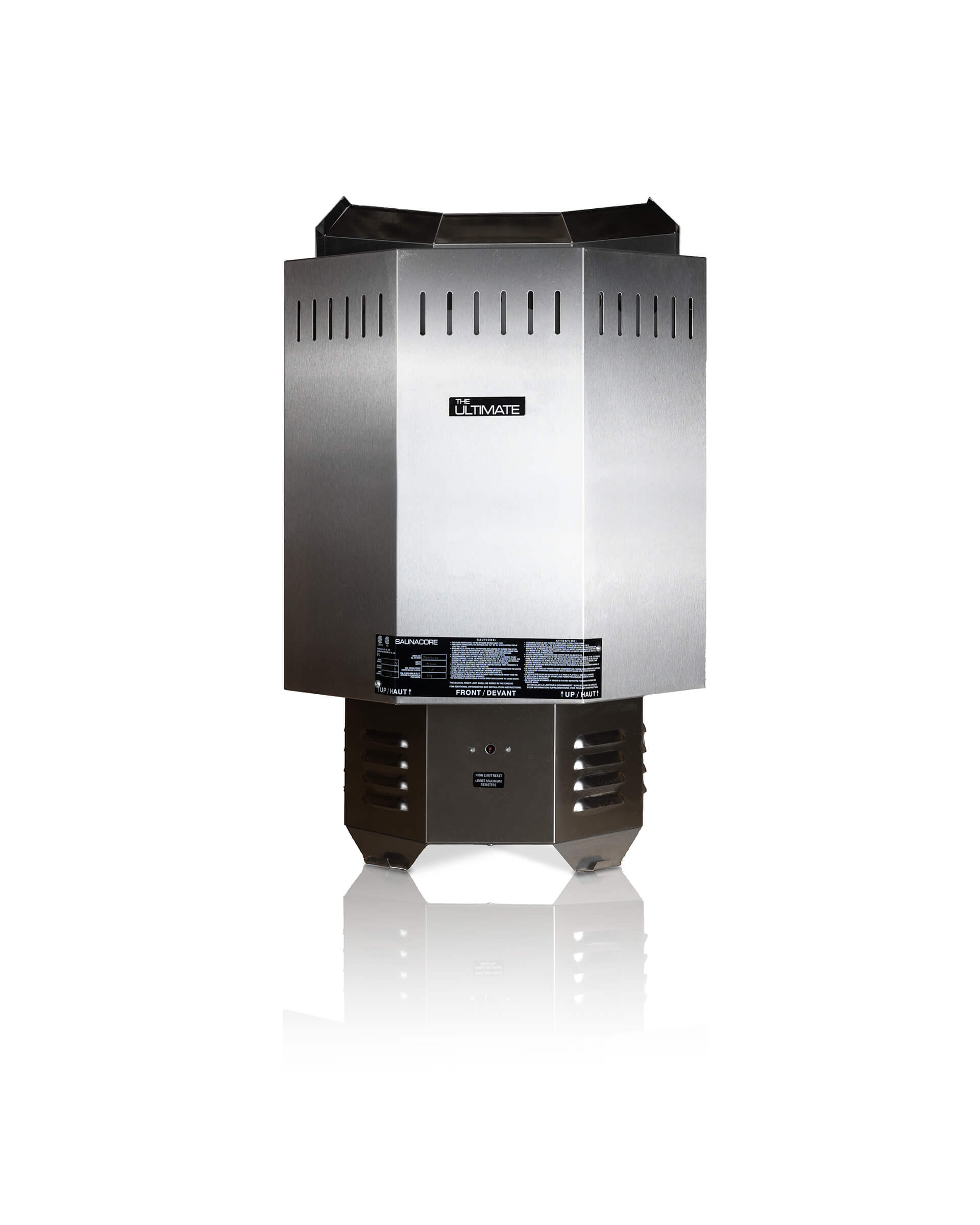 Saunacore Heaters 21000watts 280v 3p 58.4amps Saunacore C6 Ultimate Commercial Floor Mount Sauna Stove KW21 ULTC6