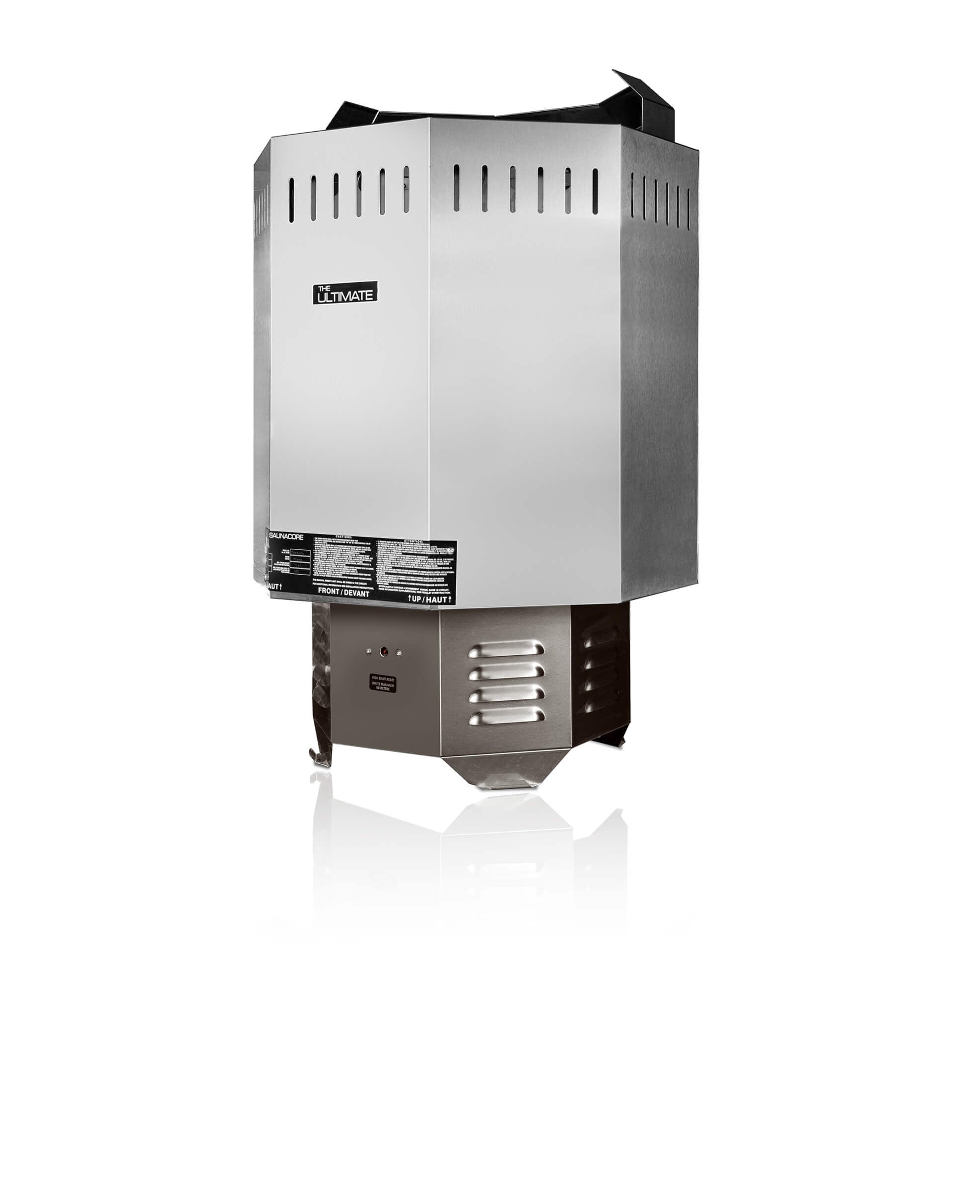 Saunacore Heaters 21000watts 280v 3p 58.4amps Saunacore C6 Ultimate Commercial Floor Mount Sauna Stove KW21 ULTC6