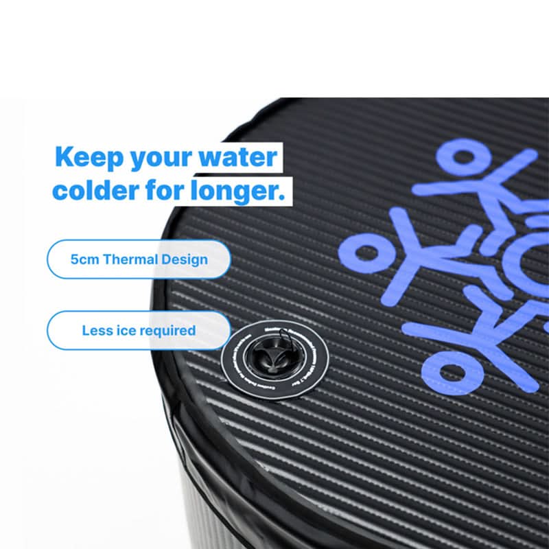 Coldture Cold Plunge Tubs Coldture The Ultra Barrel Light