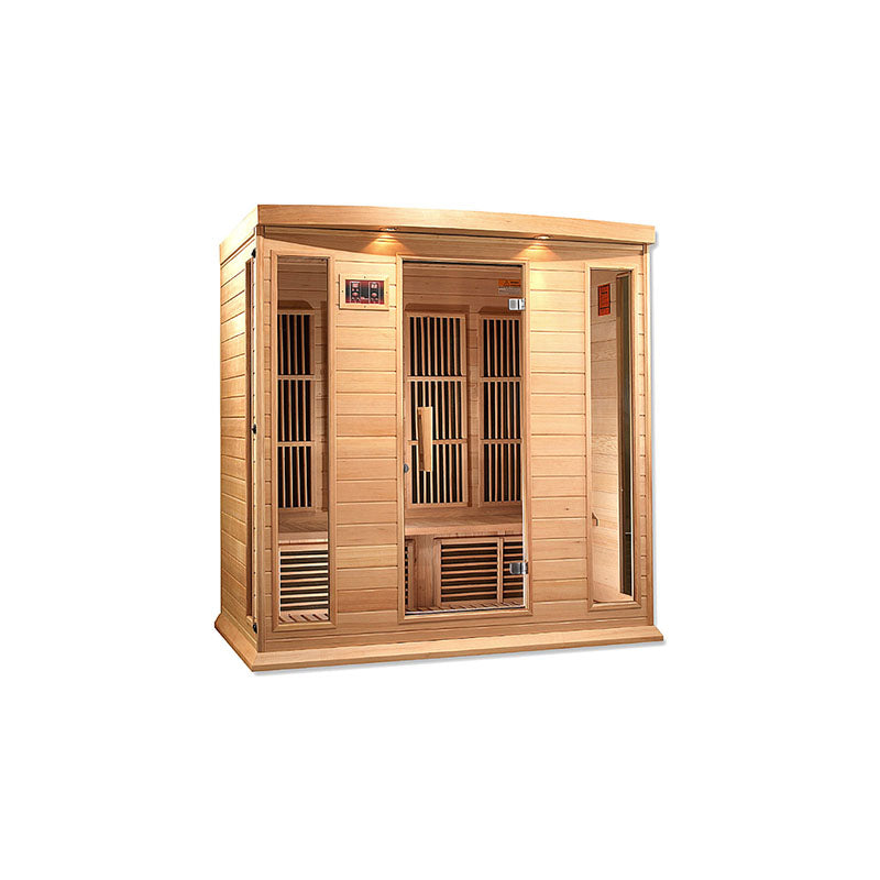 Maxxus Low EMF MX-K406-01 FAR Infrared Sauna with Canadian Hemlock - My Sauna World