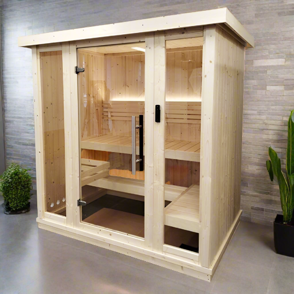 SaunaLife Saunas SaunaLife 2-3 Person Model X6 Indoor Home Sauna