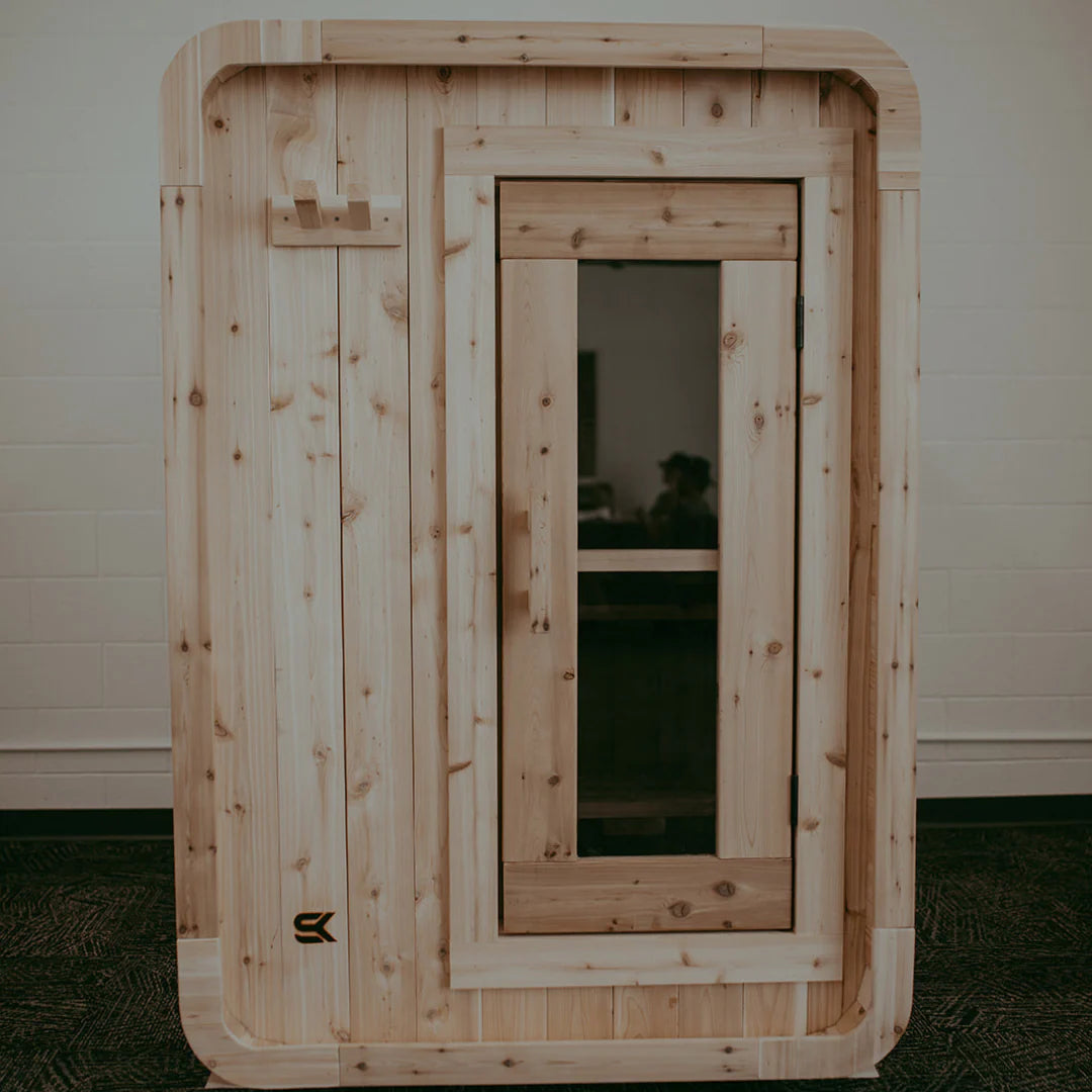 Sweat Kingdom Saunas Sweat Kingdom The Sweat Pod 2-4 Person Traditional Outdoor-Indoor Sauna