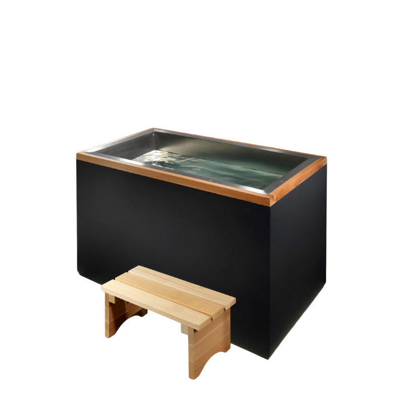 Golden Designs Cold Plunge Tubs Dynamic Cold Therapy Cuboid 304 Stainless Steel Cold Plunge