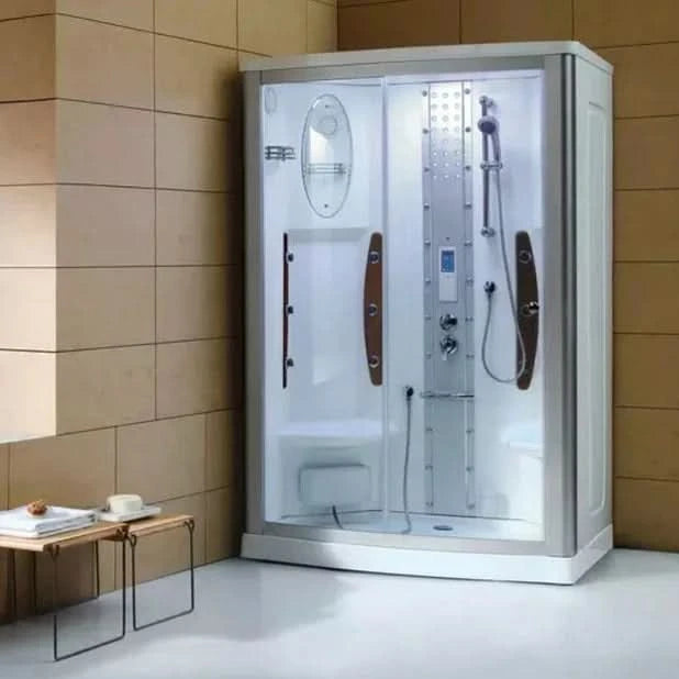 Mesa Showers Mesa WS-803A 2 Person Walk-In Steam Shower - 54"L x 35"W x 85"H